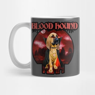 Halloween Dog Vampire Blood Hound Mug